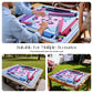 American Heart-Shaped Mahjong Wooden box