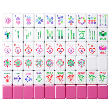 American Heart-Shaped Mahjong color box