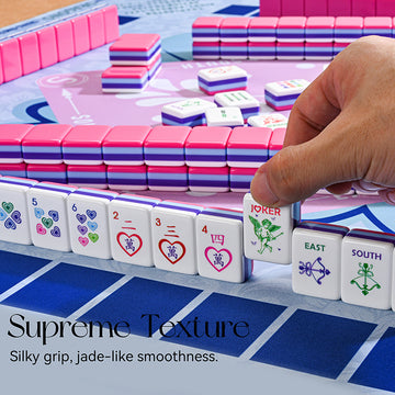 American Heart-Shaped Mahjong color box